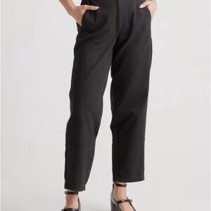 Quince Black Cropped pants